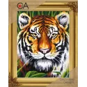 Набор для гобелена с напечатанным холстом 22x30 Tiger CDA6253K