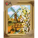 Tapestry Kit with printed canvas 22x30 The mill CDA6137K