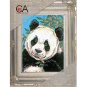 Tapestry Kit with printed canvas 14x18 Panda CDA3088K