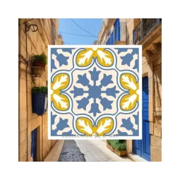 Gobelin-Set mit bedruckter Leinwand 14x14 Ornament CDA3006K