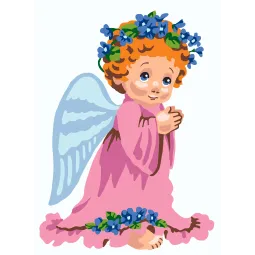 Холст с печатью 22x30 Ангел CDA6302