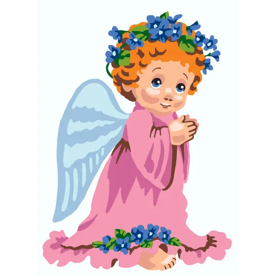 Printed Canvas 22x30 Angel CDA6302