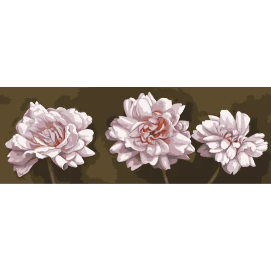 Toile imprimée 35x80 Roses mauves CDA9006