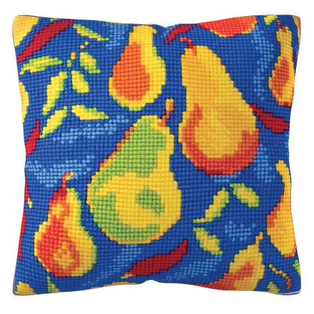 Kit de coussin compté "Motif — poires" 40 x 40 cm CDA5471CC