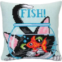 Kissen-Set Catch a fish 40 X 40 cm CDA5403