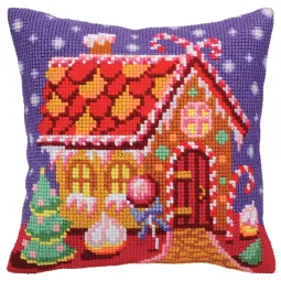 Kissen-Set Lebkuchenhaus 40 X 40 cm CDA5391
