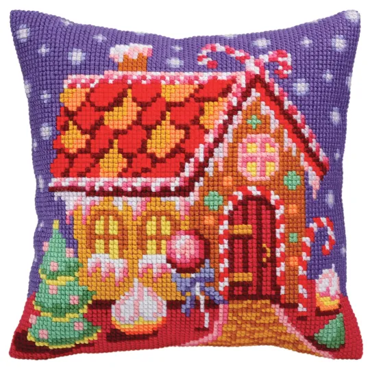 Cushion kit Gingerbread lodge 40 X 40 cm CDA5391