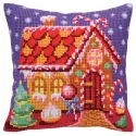 Cushion kit Gingerbread lodge 40 X 40 cm CDA5391