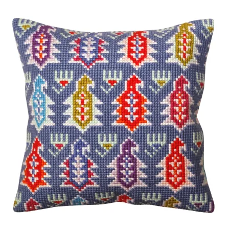 Kit coussin Paisley 40 x 40 cm CDA5372