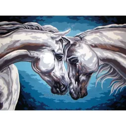 Kryželiu siuvinėjimo rinkinys Atspausdintas gobeleno audinys CDA10400