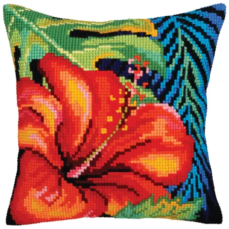 Kissen-Set Hibiskusblüte 40 X 40 cm CDA5360
