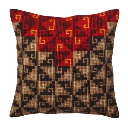 Cushion kit Peruvian ornament 40 X 40 cm CDA5369