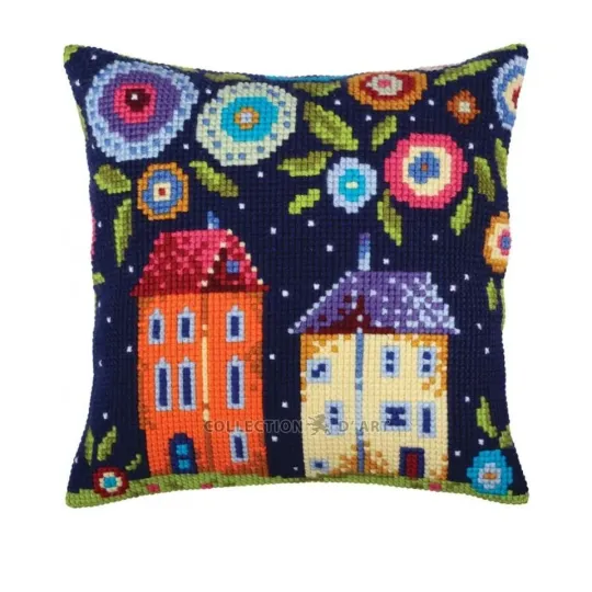 Kit coussin Bloomy street 40 X 40 cm CDA5347