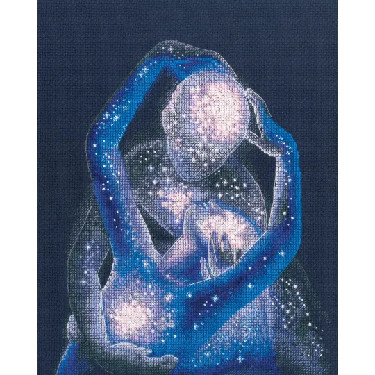 Cross-stitch kits "You are my endless universe" 20х24 cm RTOM1046