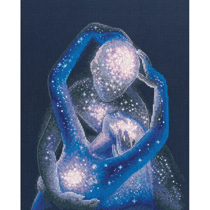 Cross-stitch kits "You are my endless universe" 20х24 cm RTOM1046