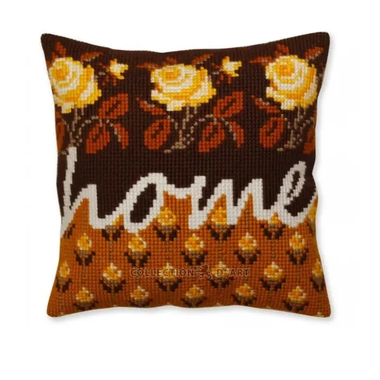 Набор для вышивания подушек Home 40 X 40 см CDA5333