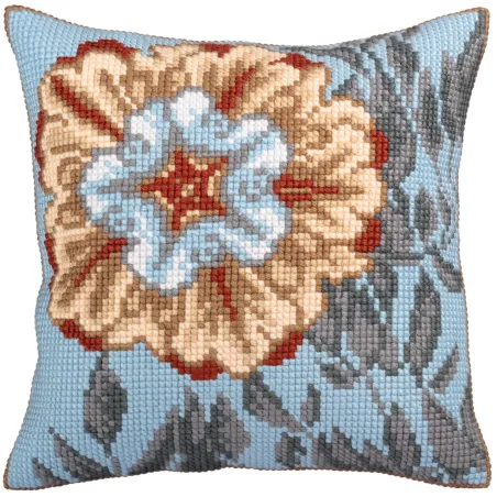 Kit coussin Asure turquoise 40 X 40 cm CDA5329
