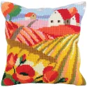 Cushion kit Poppy field 40 X 40 cm CDA5321