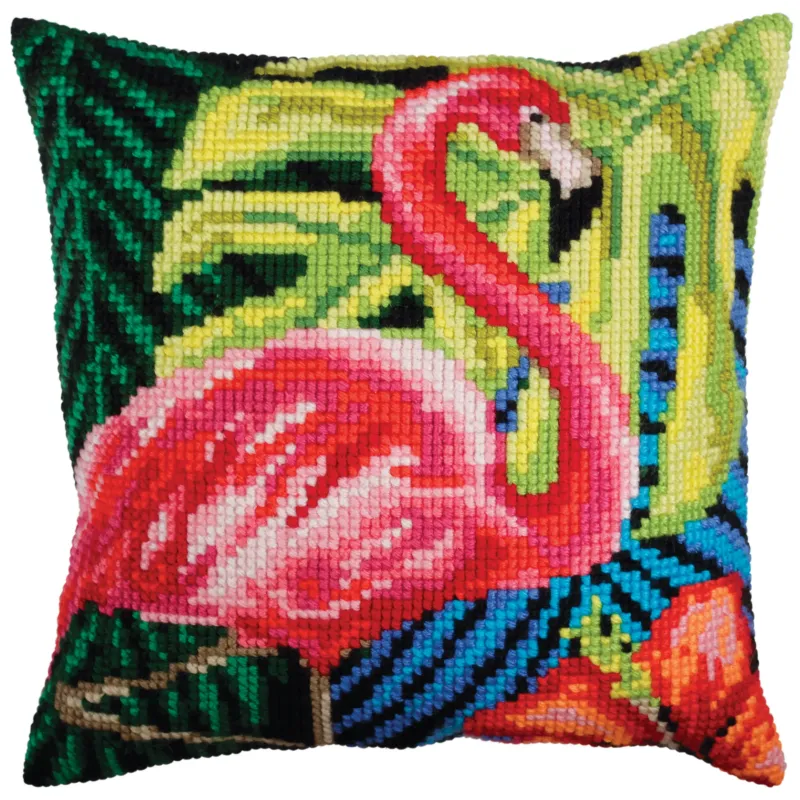 Pagrindo rinkinys Pink flamingo 40 X 40 cm CDA5361