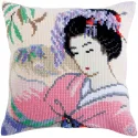 Kit coussin Amour japonais 40 X 40 cm CDA5317