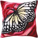 Kit coussin motifs papillon 40 X 40 cm CDA5311