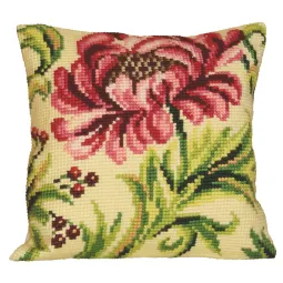 Kissen-Set Wilde Rose in Links 40 x 40 cm CDA5009