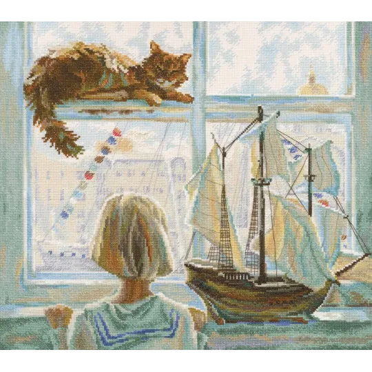 Kreuzstich-Set "Träume vom Meer" RTOM555