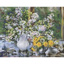 Cross-stitch kit "MAY MORNING" M480