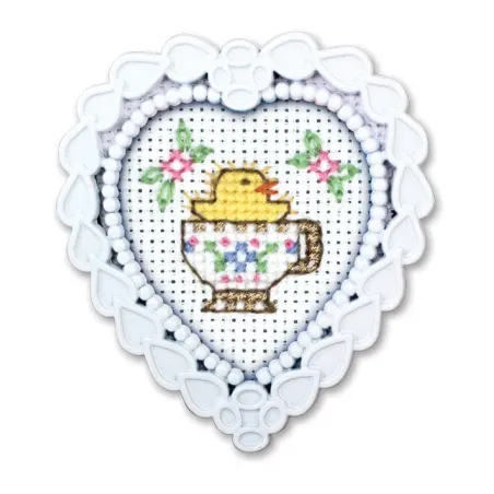 Mini kit de broderie & point de croix avec cadre RTOFA019