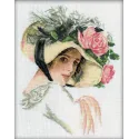 Cross-stitch kit  "Retro" M098