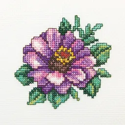 Kryželių siuvinėjimo rinkinys "Zinnia" RTOH248