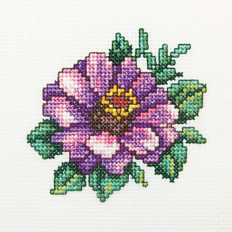 Kryželių siuvinėjimo rinkinys "Zinnia" RTOH248