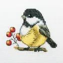 Cross-stitch kit "Chickadee" H219