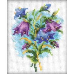 Kryželiu siuvinėjimo rinkinys „Bluebells“ RTOH177