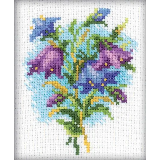 Набор для вышивания крестом "Bluebells" RTOH177