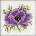 Cross-stitch kit "Anemone" H173