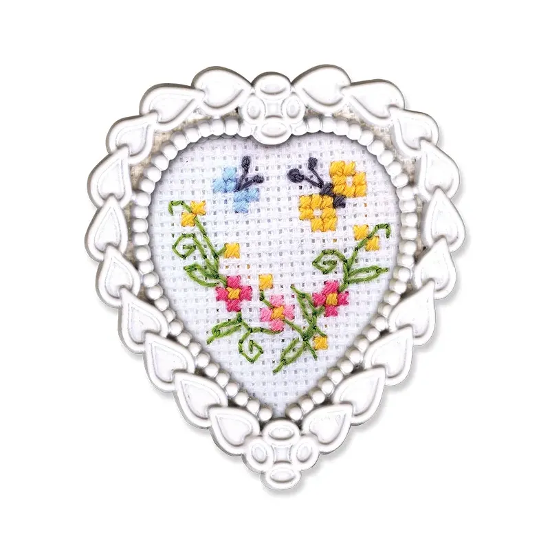 Mini kit de broderie & point de croix avec cadre RTOFA018