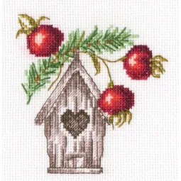 Cross-stitch kit "Nesting box" EH375