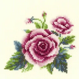 Kreuzstich-Set „Rosen“ EH333