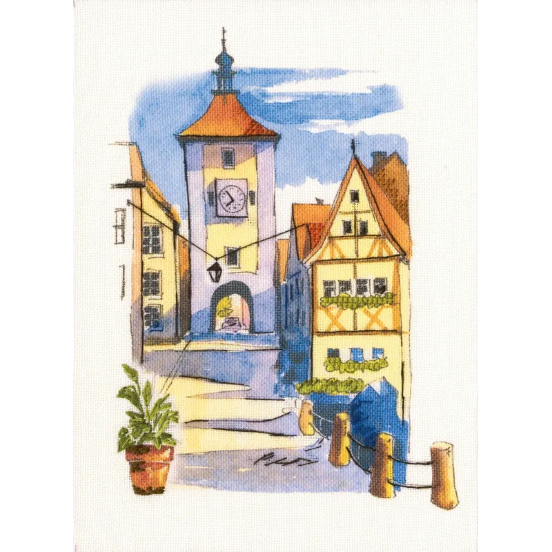 Kryželiu siuvinėjimo rinkinys "Paint by Threads" DT-M008