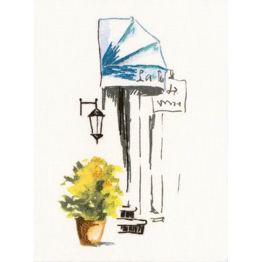 Cross-stitch kit "Paint by Threads" DT-C001