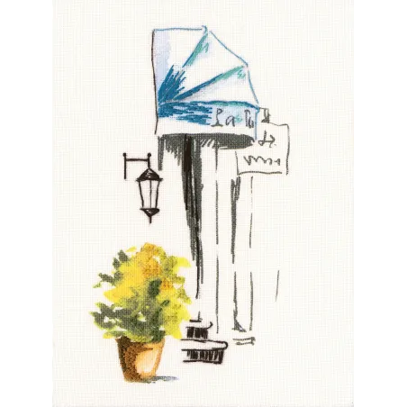 Kryželiu siuvinėjimo rinkinys "Paint by Threads" DT-C001