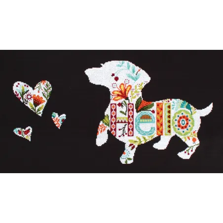 Cross-stitch kit "This long story" CU037