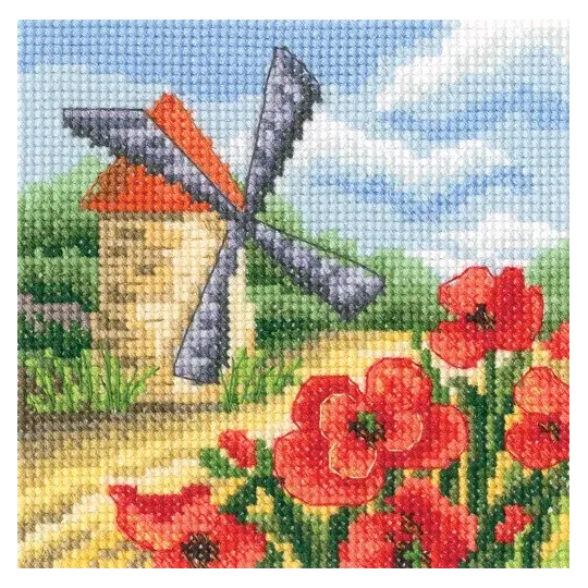 Kit de point de croix „Couleurs d'été” RTOC364