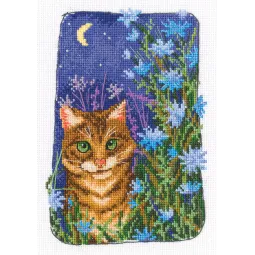 Kit de point de croix "Le vieux jardin de grand-mère" RTOC352