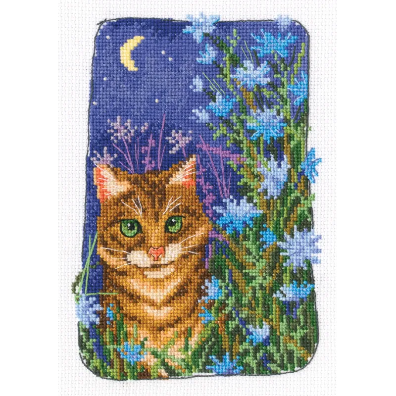 Cross-stitch kit „Grandmother's old garden” C352