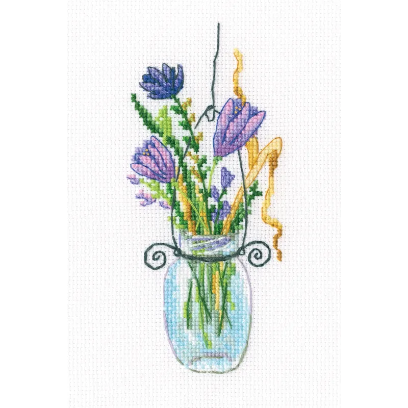 Kit de point de croix "Boutonnières de forêt" RTOC323