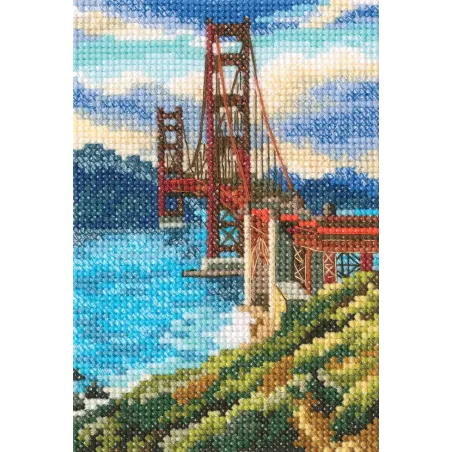Kreuzstich-Set "Golden Gate Bridge" C302