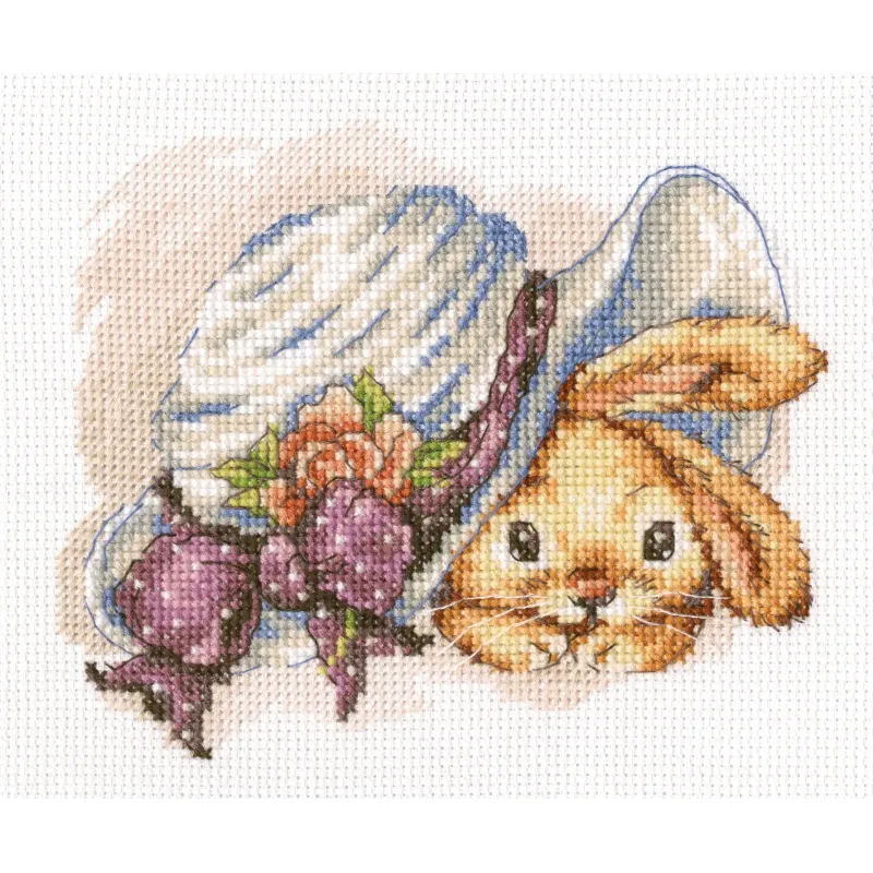 Cross-stitch kit "Hide-and-seek" C287