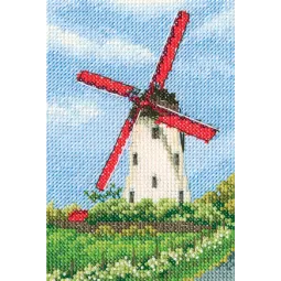 Kit point de croix "Moulins" C283